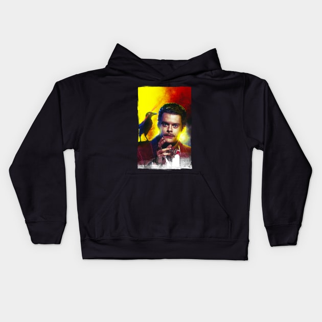 Bill Hader as Vincent Price Kids Hoodie by UnlovelyFrankenstein